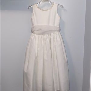 Girls communion dress size 6 with handmade jacket